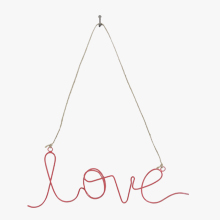 WIRE HAND WRITING (SMILE)