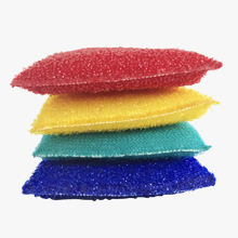 SCRUB PAD SET/4 PCS